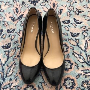 Coach Black Heels